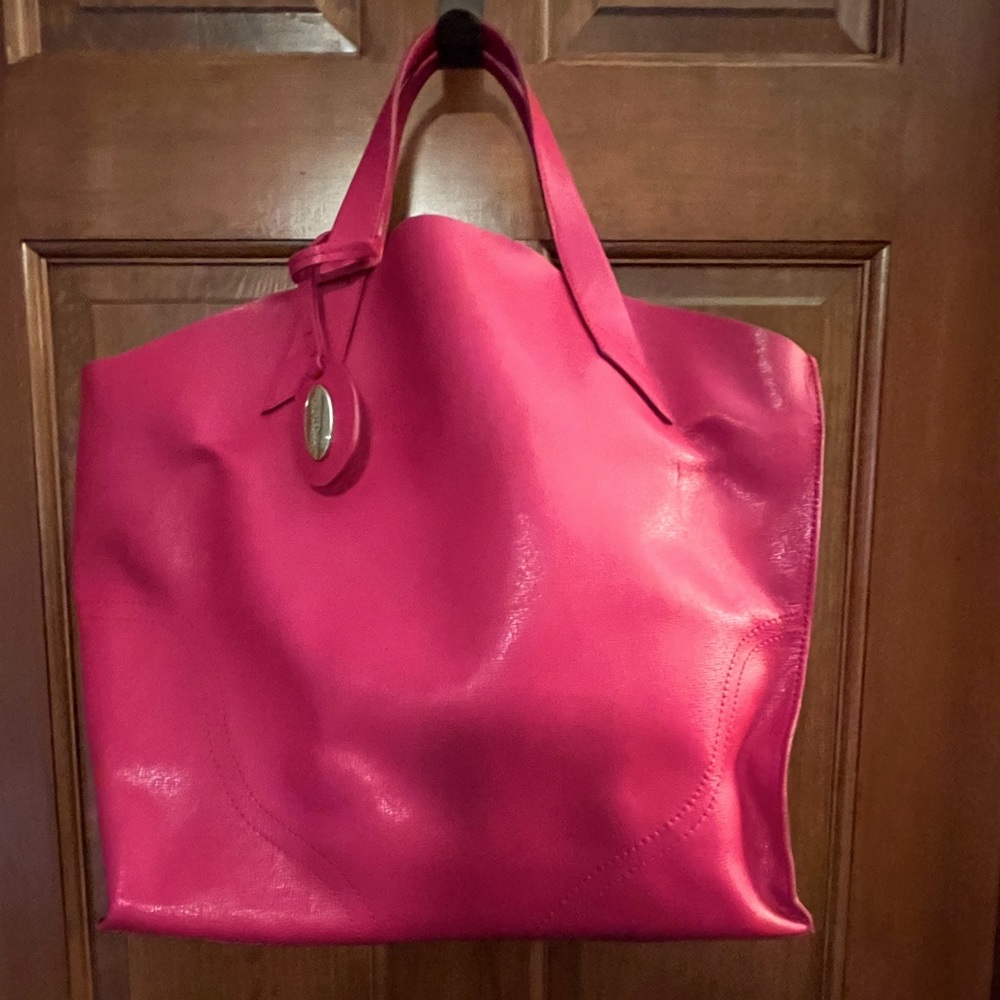 Furla fischia leather bucket bag.